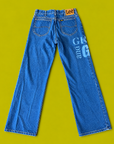 Grace and Grit Vintage Lee Jeans - Bleach