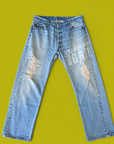 Stardust and Grit Vintage 501 Levis - Bleach